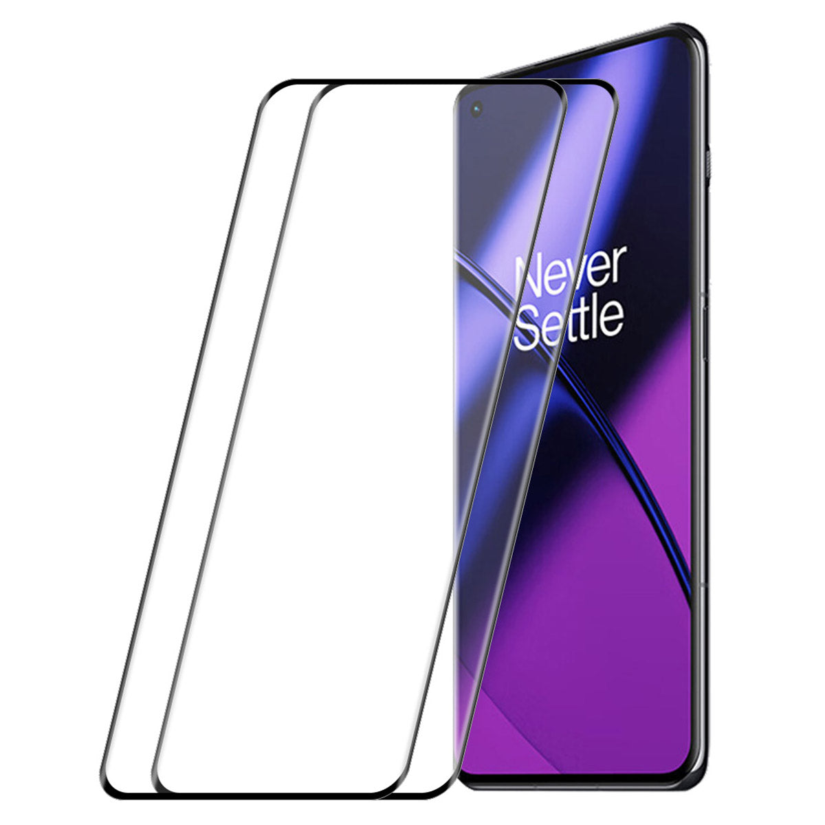ENKAY HAT PRINCE 2Pcs/Set for OnePlus 11 5G Anti-explosion Tempered Glass Film 0.26mm 3D Curved Hot Bending Full Covering Full Glue Screen Protector ENKAY HAT PRINCE 2Pcs/Set for OnePlus 11 5G Anti-explosion Tempered Glass Film 0.26mm 3D Curved Hot Bending Full Covering Full Glue Screen Protector